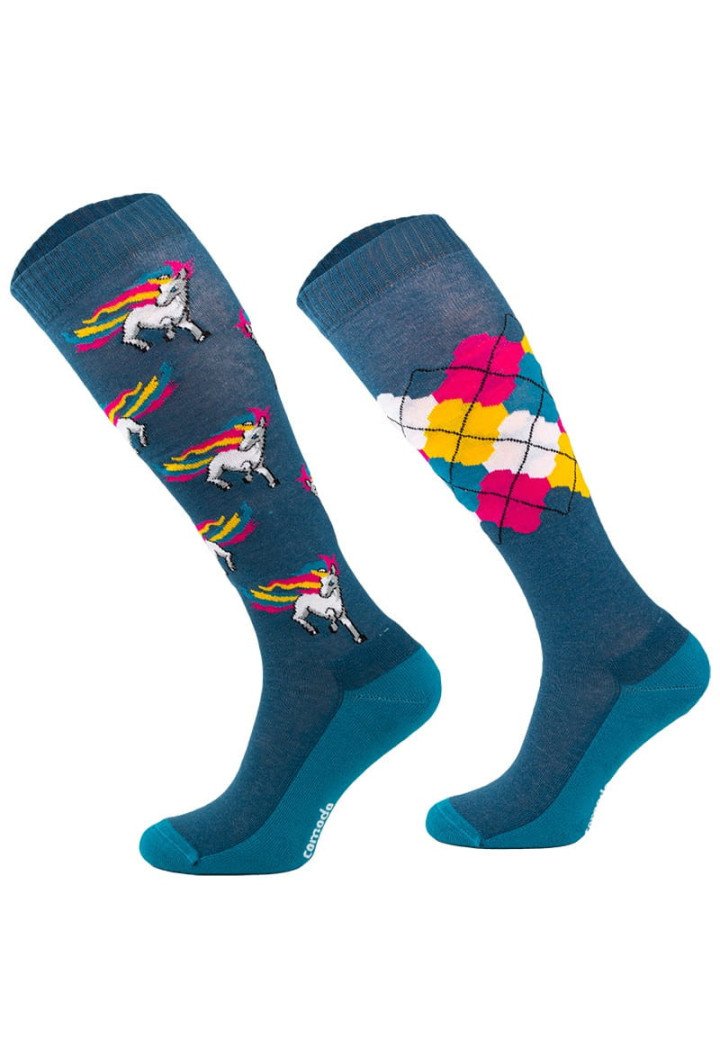 Calzini MONDO-CALZA Colorful Unicorns