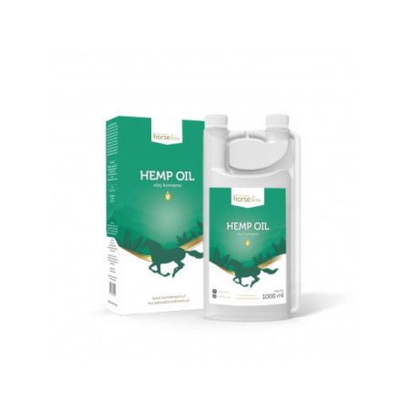 Olio di canapa foderato HORSE LINE HempOil 1000ml