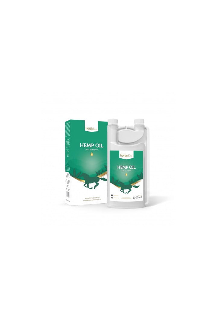 Olio di canapa foderato HORSE LINE HempOil 1000ml