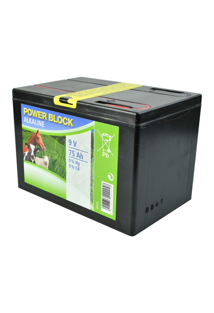 Batteria KERBL Power Block alkali 9 V 75 Ah