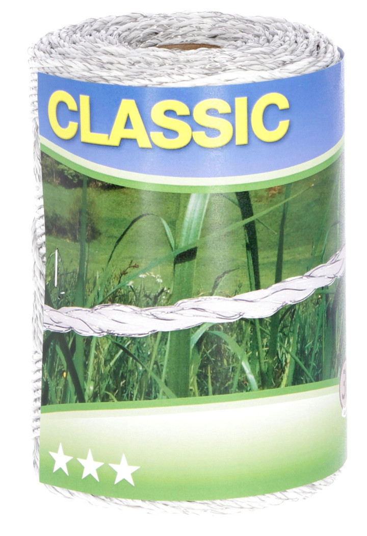 Recinto di filo CORRAL Classic 250 - Si'. 2mm bianco