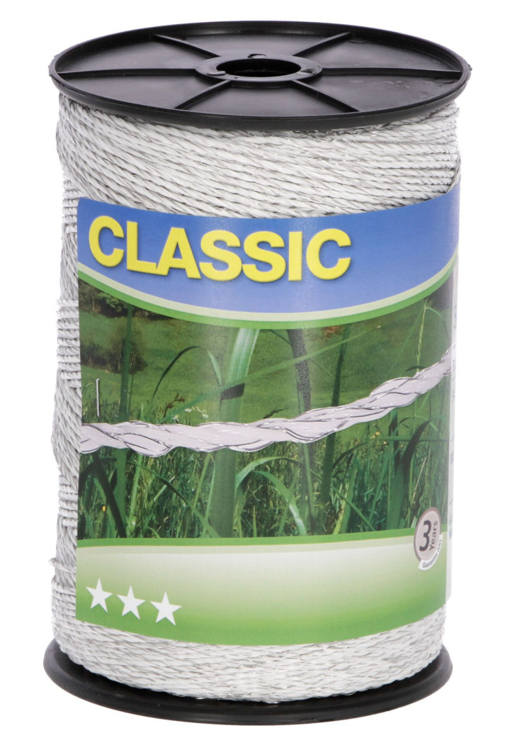Recinto di filo CORRAL Classic 500 - Si'. 2mm bianco