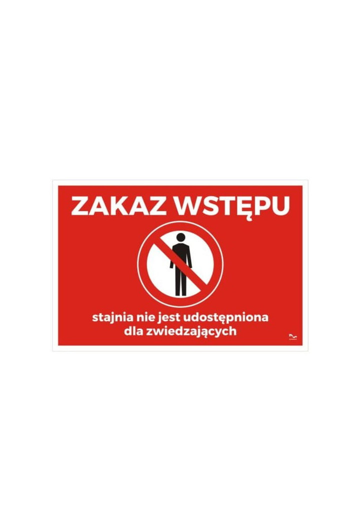 DO STAJNI modello 23 Zakaz modello