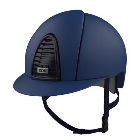 Casco da equitazione KEP CromoMatt 2.0 Blue RawBlueGrid
