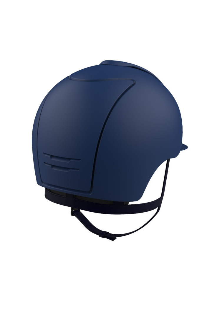 Casco da equitazione KEP CromoMatt 2.0 Blue RawBlueGrid