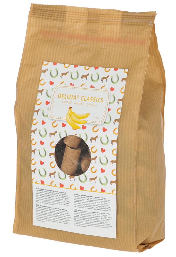 Tastes KERBL Delizia banana classica 1kg