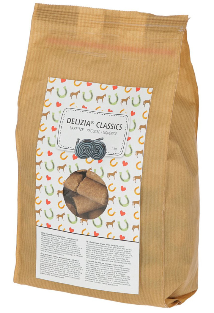 Tastes KERBL Delizia Classic liquirizia 1kg