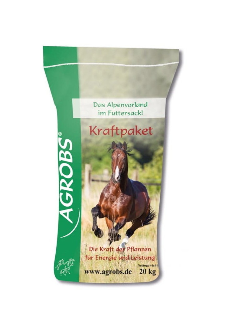 Feed AGROBS Kraftpaket erba medica 20kg pellets