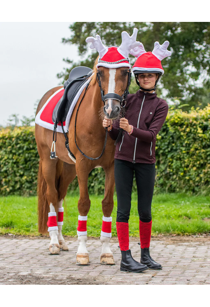 Cap per cavallo QHP Cappello renne