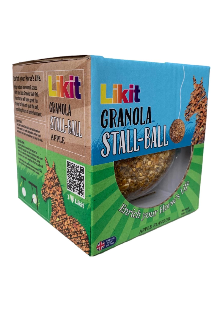 Blocco da leccare LIKIT Granola Stall Ball mela 1,6kg