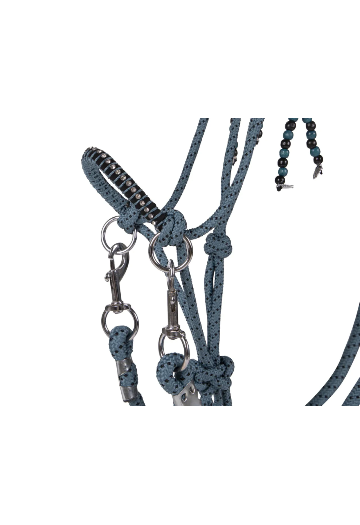 Cavezza string+ redini +cordeo QHP Liberty