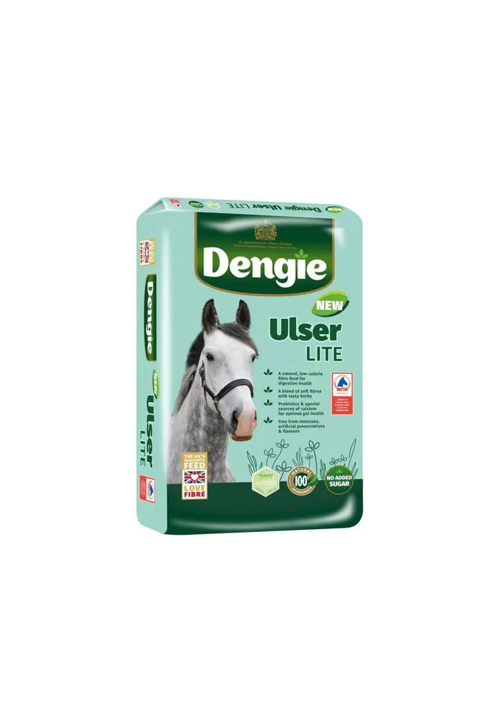 Foraggio trinciato DENGIE UlserLite per cavalli soggetti a ulcere 20kg