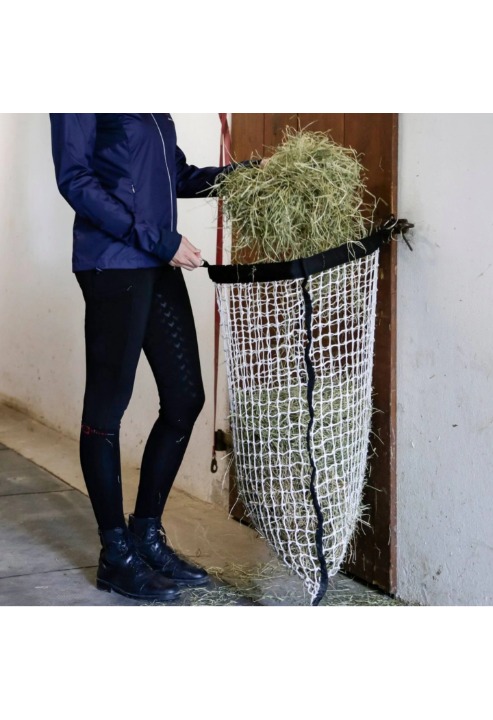 KERBL haynet con striscia bianca 83x83