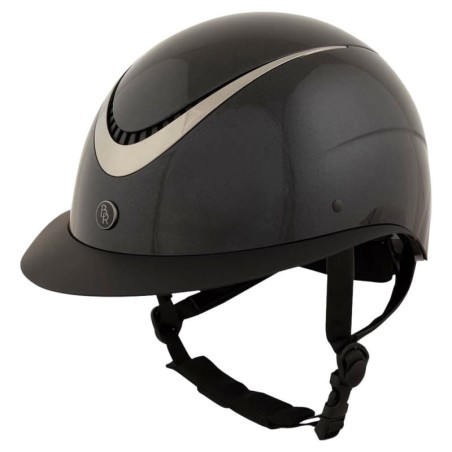 Casco da equitazione BR Theta Plus Glossy VG1 b.visor