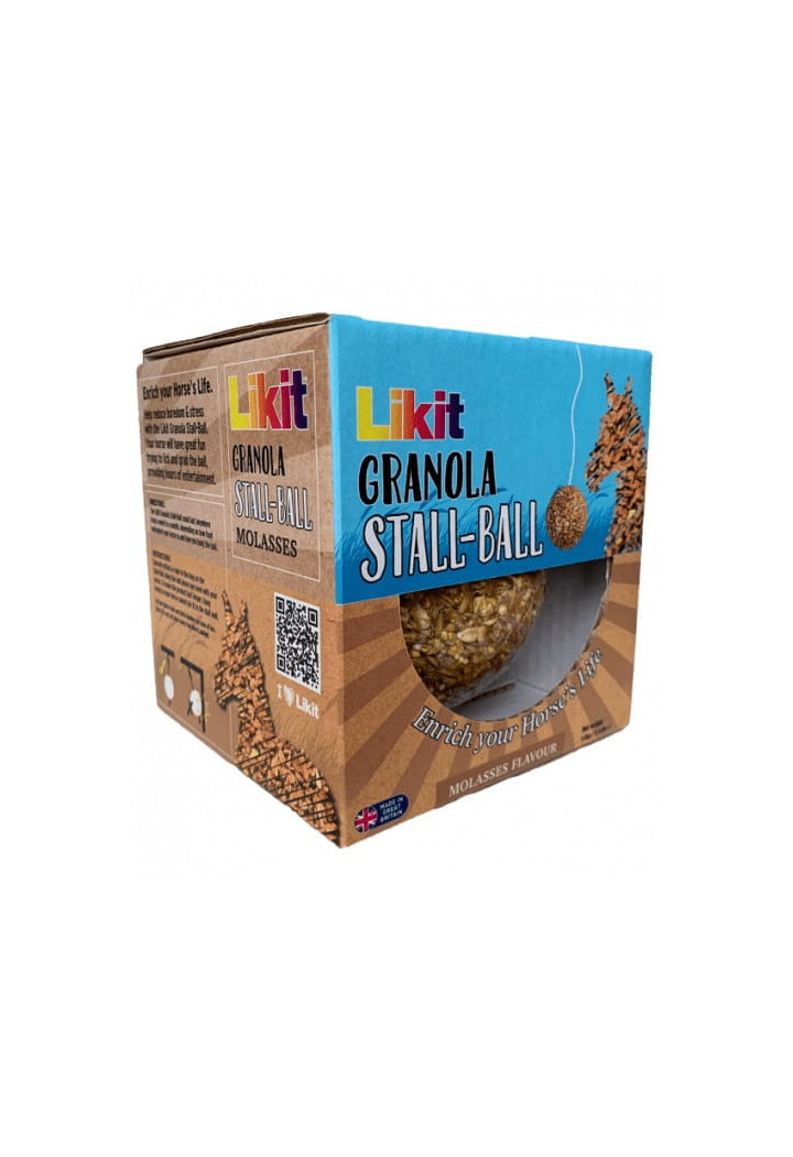 Blocco da leccare LIKIT Granola Stall Ball Molash 1,6kg