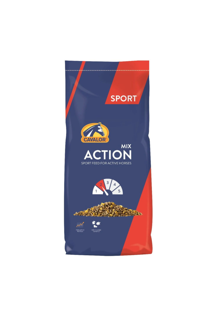 Alimentazione CAVALOR Action Mix 20kg musli