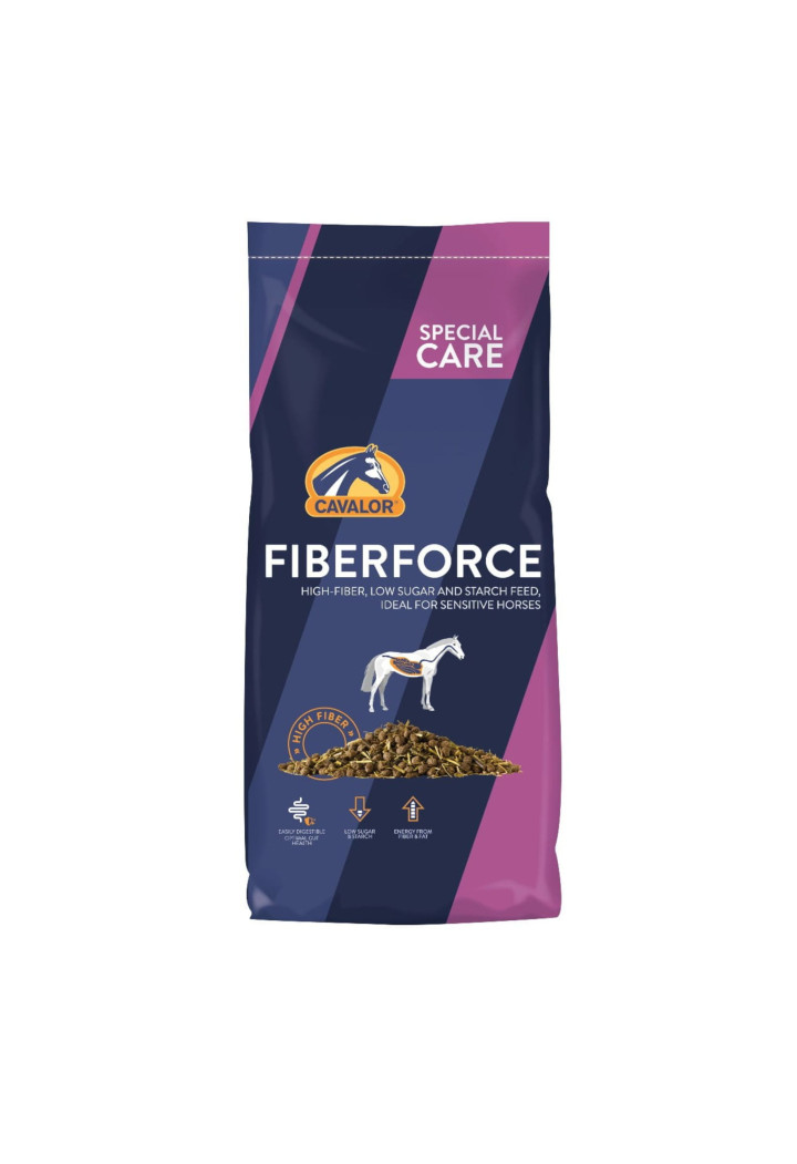 Alimentazione CAVALOR FiberForce 15kg musli