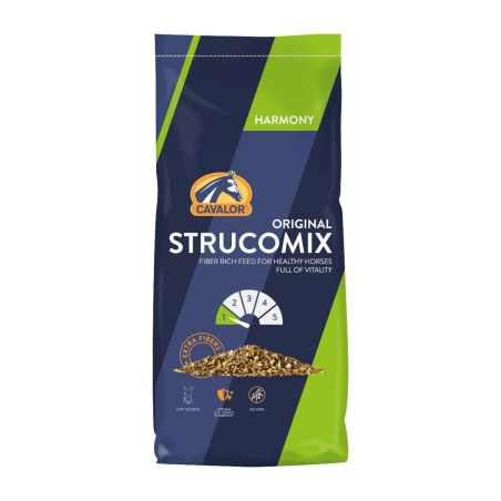 Alimentazione CAVALOR Strucomix originale 15kg musli