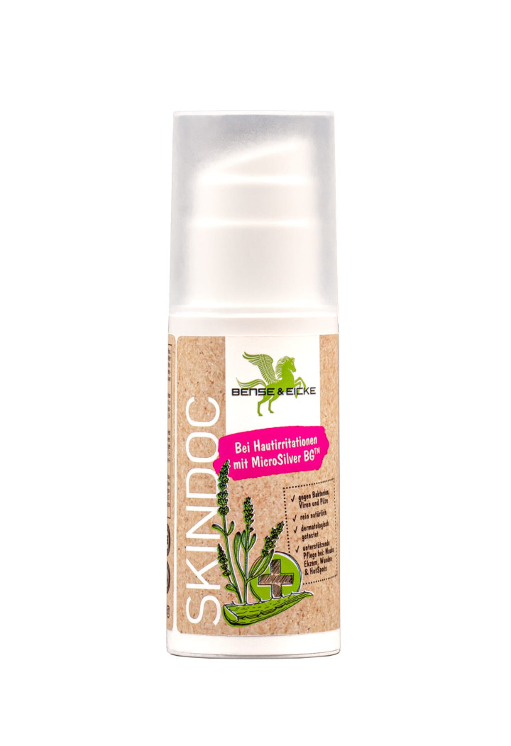 Schiuma di guarigione B&E SkinDoc con microsilver 100ml