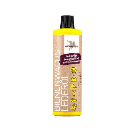 Olio di pelle B&E BienenenwachsLederol 500ml