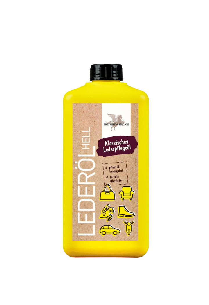 Olio di pelle B&E LederolHell luminoso 500ml