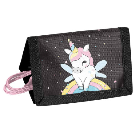 Portafoglio con velcro PASO Unicorn