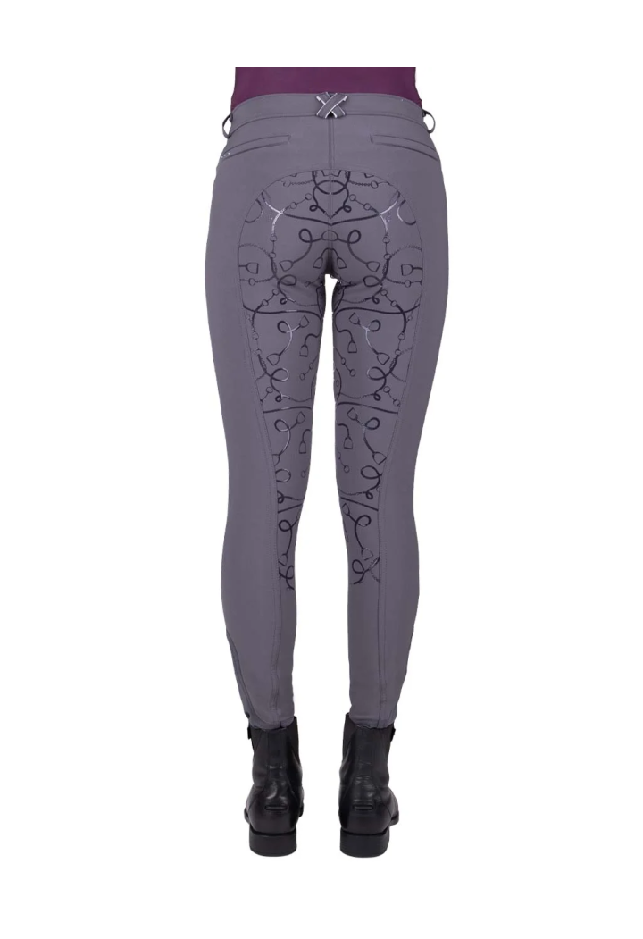 Pantaloni da equitazione QHP WorldTour 23AW femmina