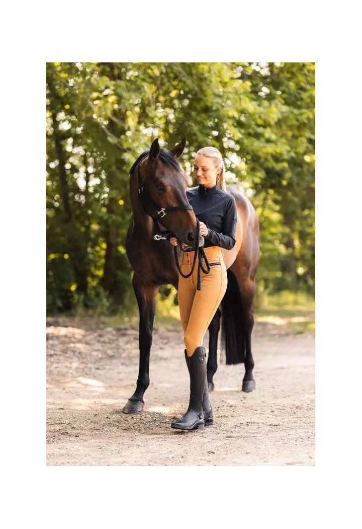 Pantaloni da equitazione termico HORZE Rosa 23AW femmina