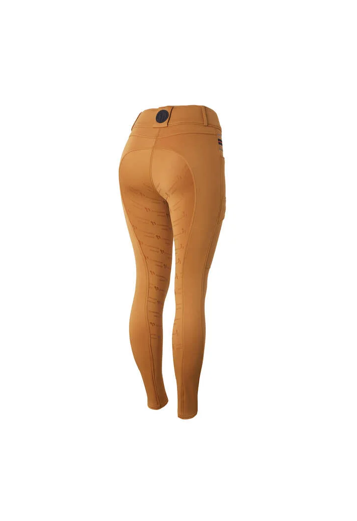 Pantaloni da equitazione termico HORZE Rosa 23AW femmina
