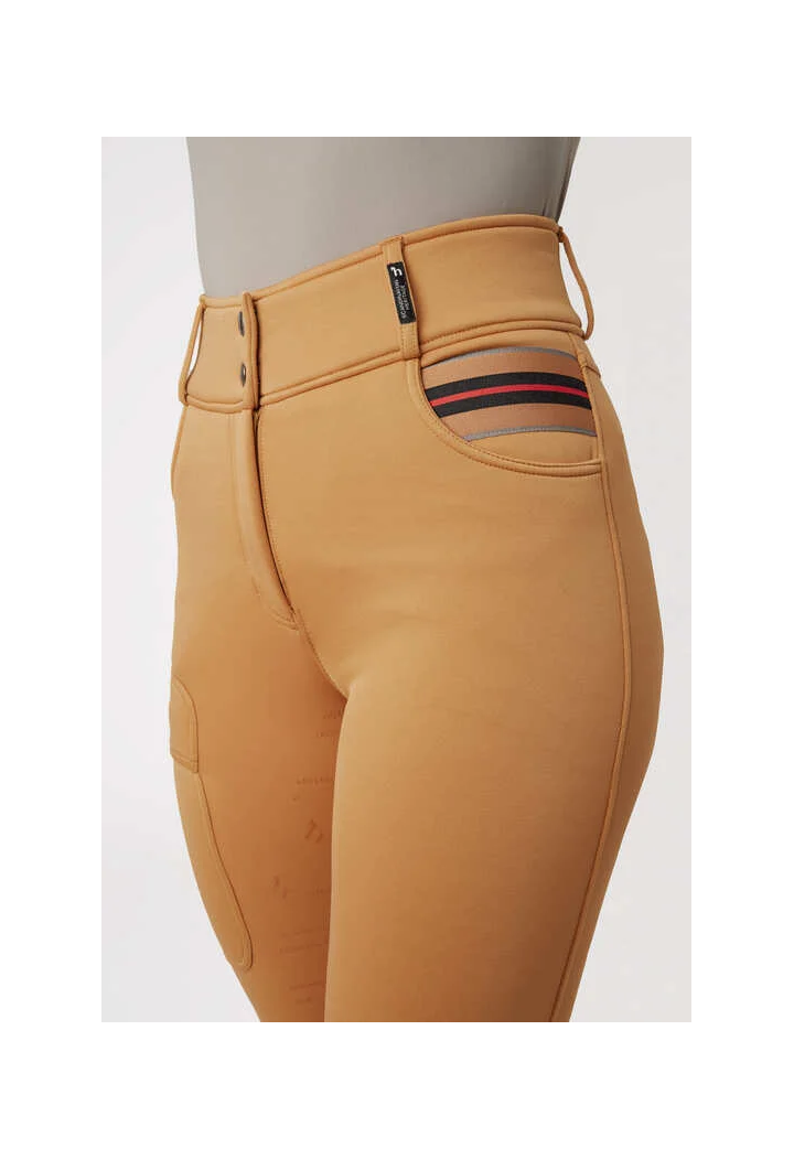 Pantaloni da equitazione termico HORZE Rosa 23AW femmina