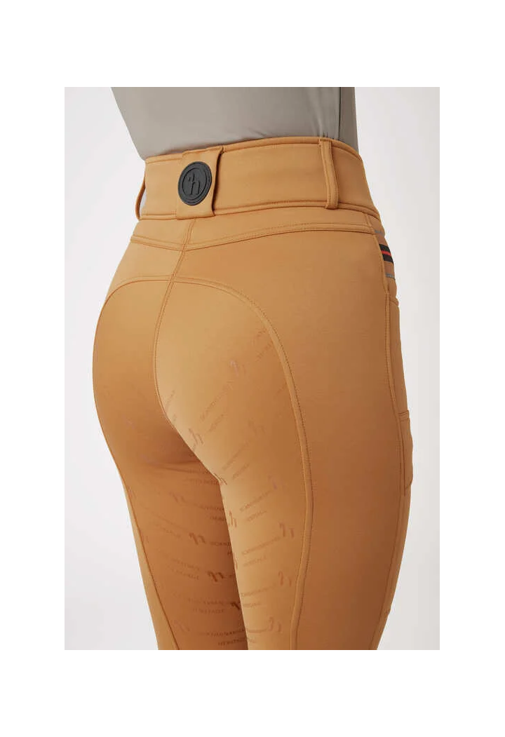 Pantaloni da equitazione termico HORZE Rosa 23AW femmina