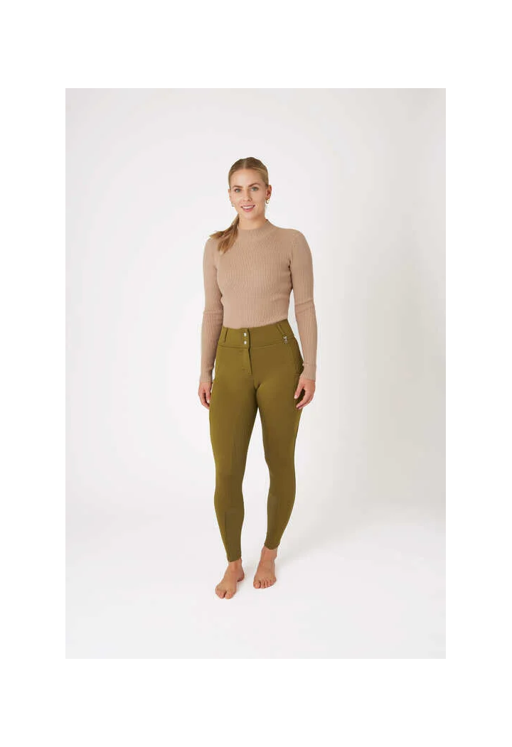 Pantaloni da equitazione termico HORZE Mira 23AW femmina