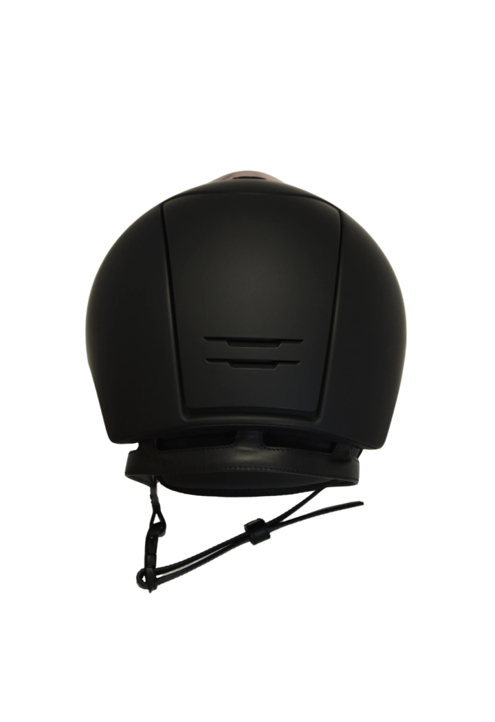 Casco da equitazione KEP CromoText2.0 B FrontMirrorRg FrameBkMir M