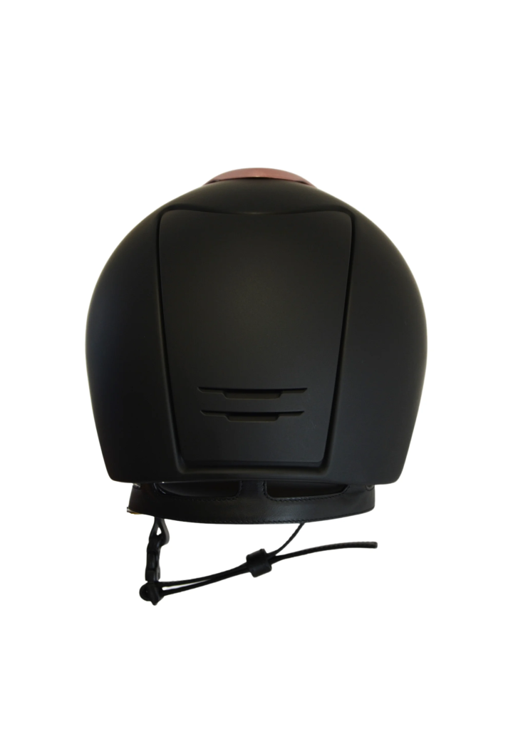 Casco da equitazione KEP CromoText2.0 B FrontDiamPink FrameRgMir M