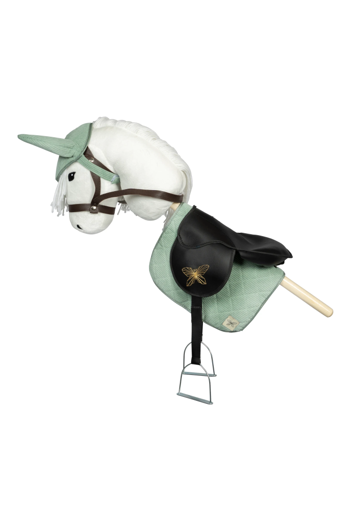 Cuffiette+sottosella ASTRUP HobbyHorse corduroks verde
