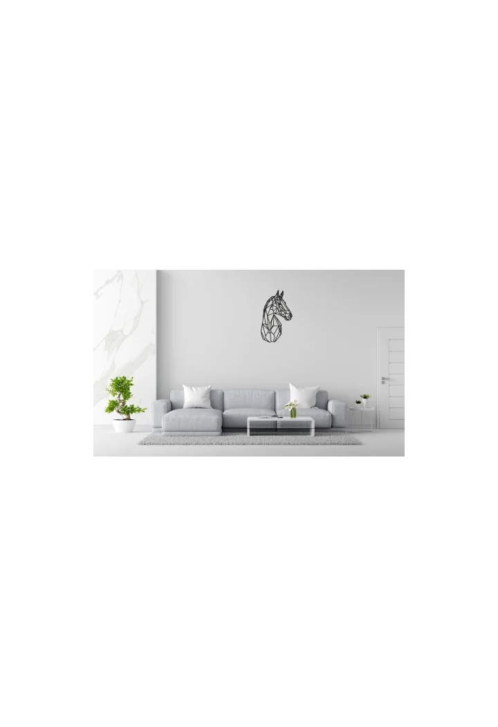 DECORMETAL Geometric testa 30cm