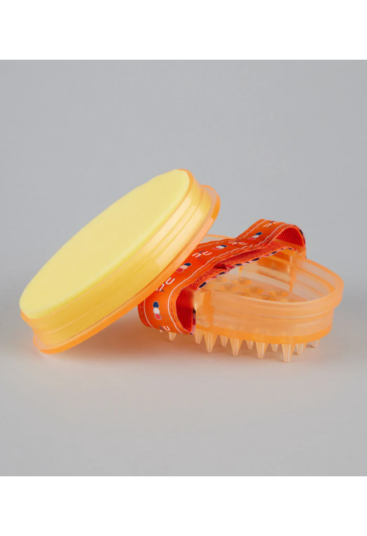 PREMIER EQUINE Curry Comb pennello spugna