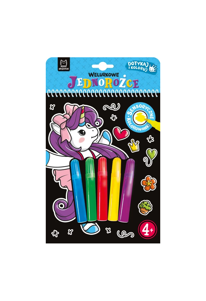Colorazione AKSJOMAT Welurkowe unicorni