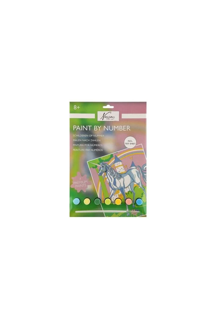 Dipinto da ART Unicorn numeri