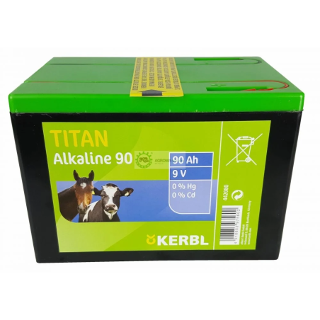 Batteria alcalina TATAN 9V 90Ah