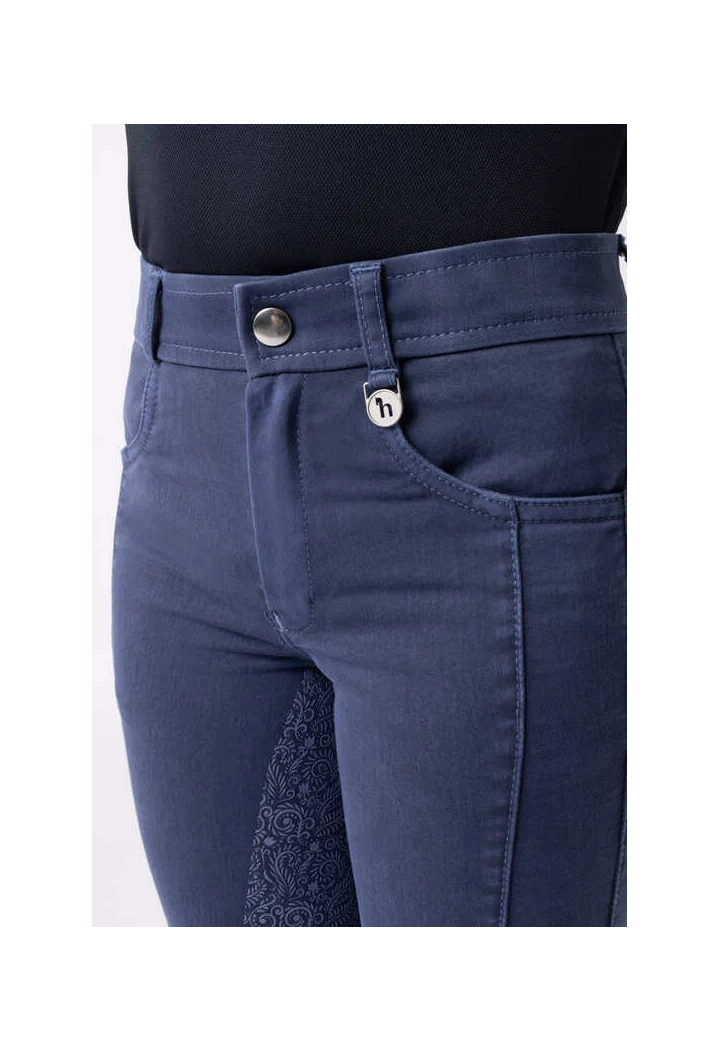 Pantaloni da equitazione HORZE Suki giovani giovani 24 SS