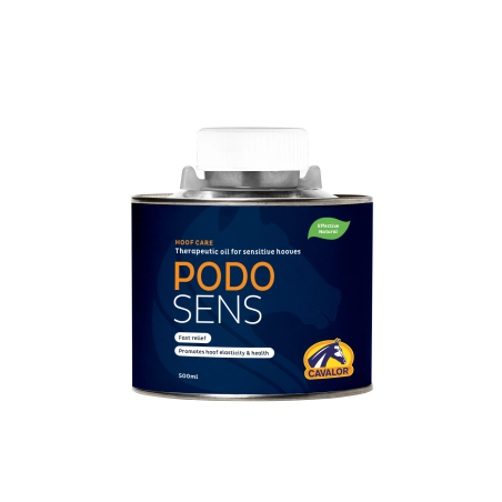 Olio per zoccoli sensibile CAVALOR PodoSens 500ml