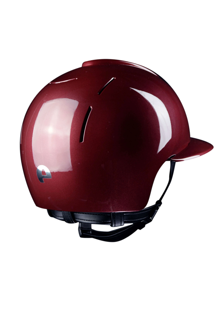 Casco da equitazione KEP Smart Polish PoloPeak Bordeaux