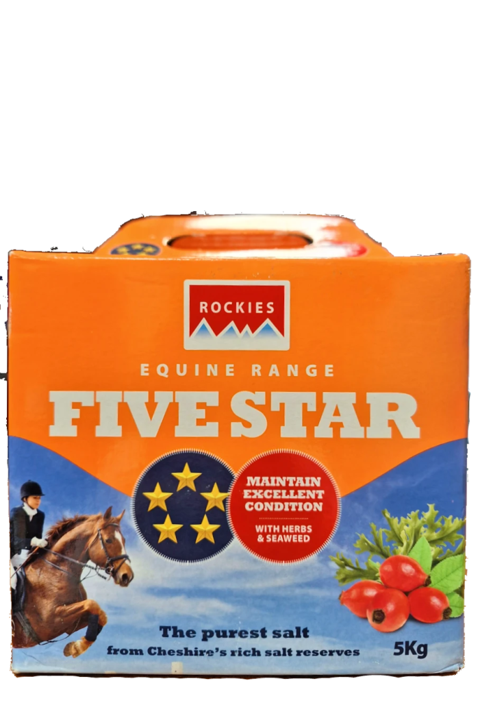 Blocco di sale ROCKIES 5 Star 5kg