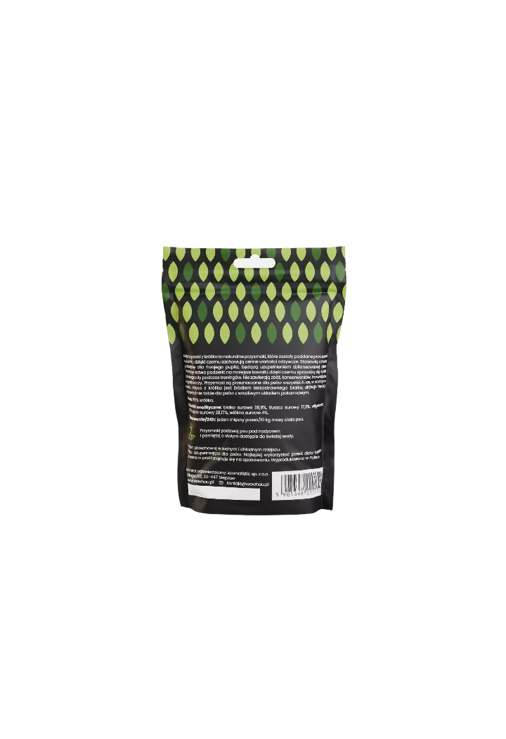 Dummy dog WOW!PETS Cinghie Coniglio 120g
