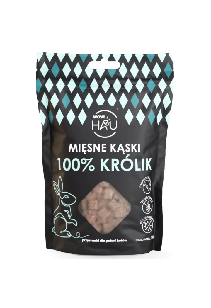 Dapps per cane WOW!PETS Narrow Rabbit 120g