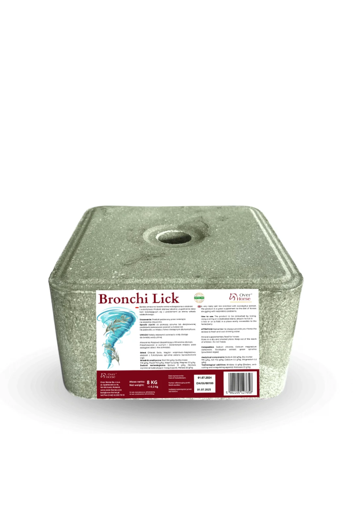 Blocco di sale OH Bronchi Blocco da leccare eucalyptus 8kg