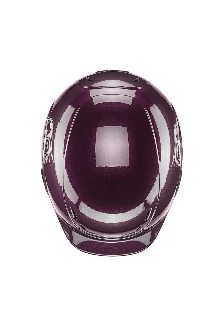 Casco da equitazione UVEX Kidoxx bordello di fiori Shiny XXXS (49-54)