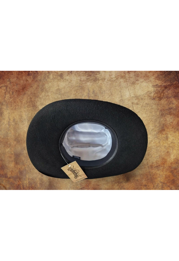 Cappello Cowboy WILDBILL feltro nero