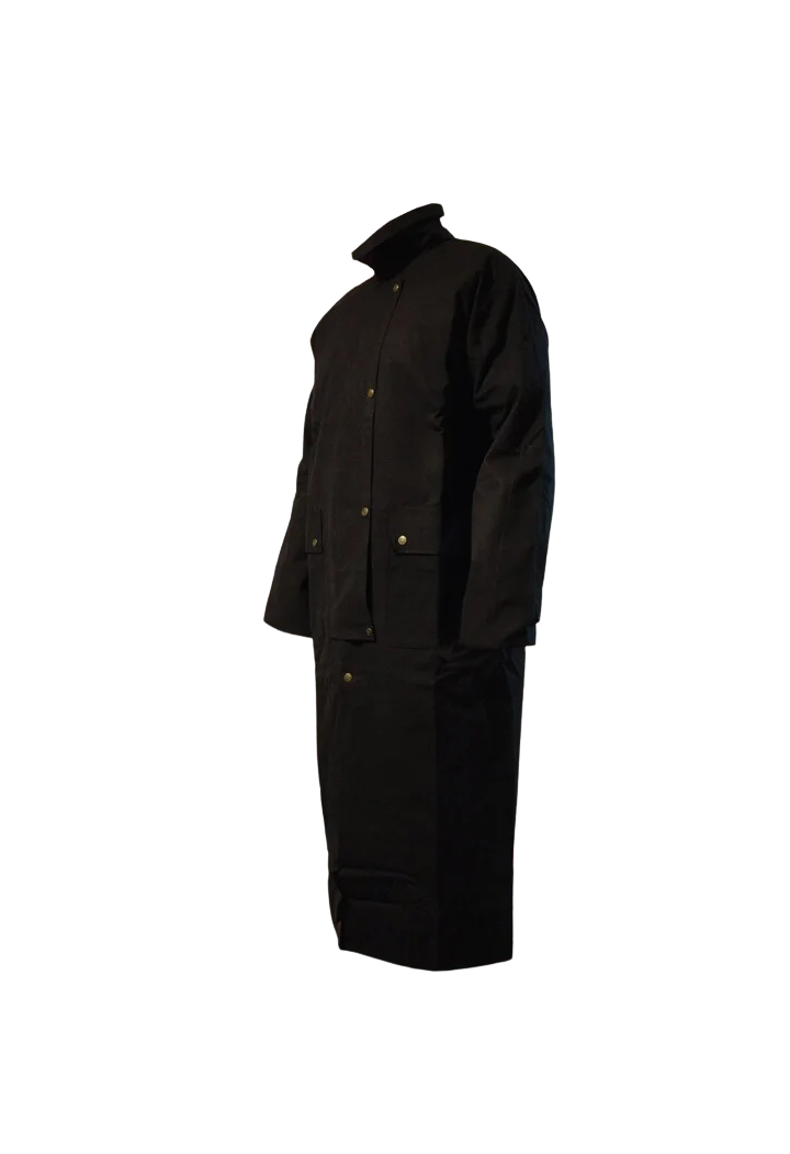 Cappotto di equitazione WILDBILL olio senza bacino.